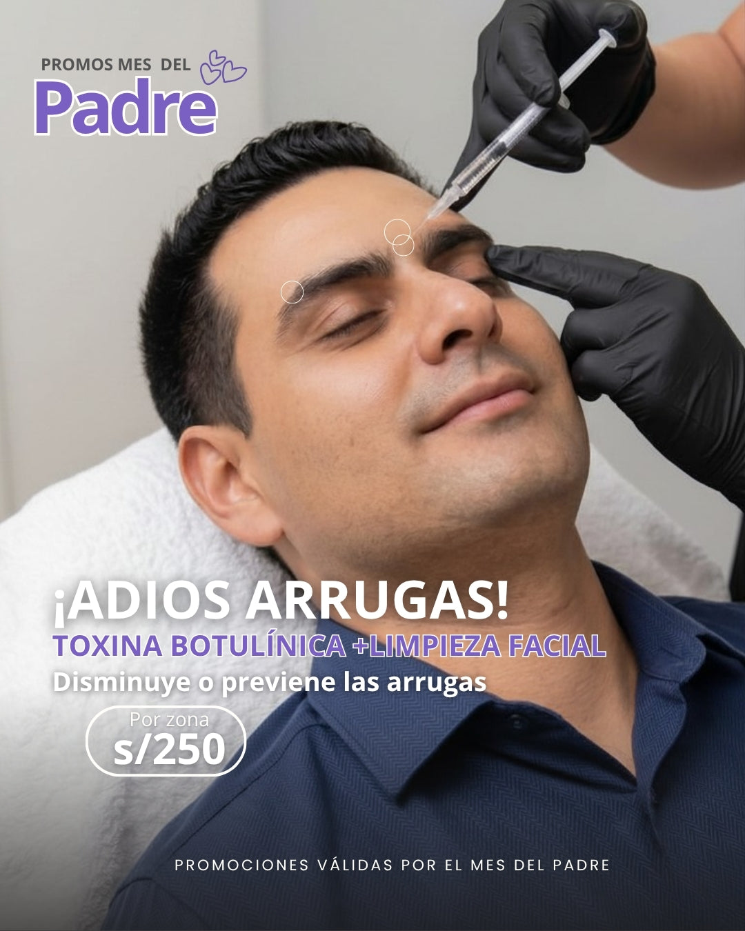 Toxina Botulínica + Limpieza Facial